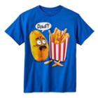Boys 8-20 French Fries & Spud Tee, Boy's, Size: Small, Blue