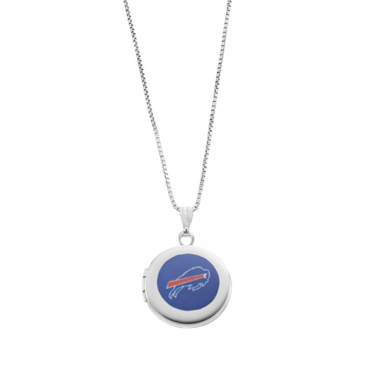 Buffalo Bills Sterling Silver Locket, Women's, Size: 18