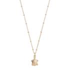 Lc Lauren Conrad Turtle Pendant Necklace, Women's, Gold