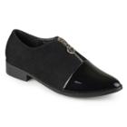 Journee Collection Tahoe Women's Flats, Size: 7, Black