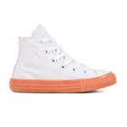 Kid's Converse Chuck Taylor All Stars High Top Sneakers, Girl's, Size: 4, White