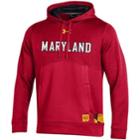 Men's Under Armour Maryland Terrapins Storm Fleece Hoodie, Size: Xl, Red