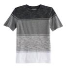 Boys 8-20 Urban Pipeline Striped Colorblock Tee, Size: Small, Grey