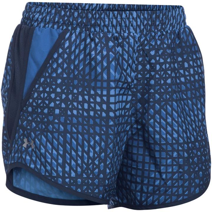 Women's Under Armour Speed Stride Print Shorts, Size: Xs, Brt Blue