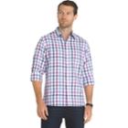 Big & Tall Van Heusen Untucked Slim-fit Button-down Shirt, Men's, Size: L Tall, Light Red