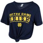 Women's Notre Dame Fighting Irish Juke Top, Size: Small, Blue