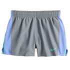 Girls 7-16 Nike Dri-fit Black Running Shorts, Size: Xl, Grey