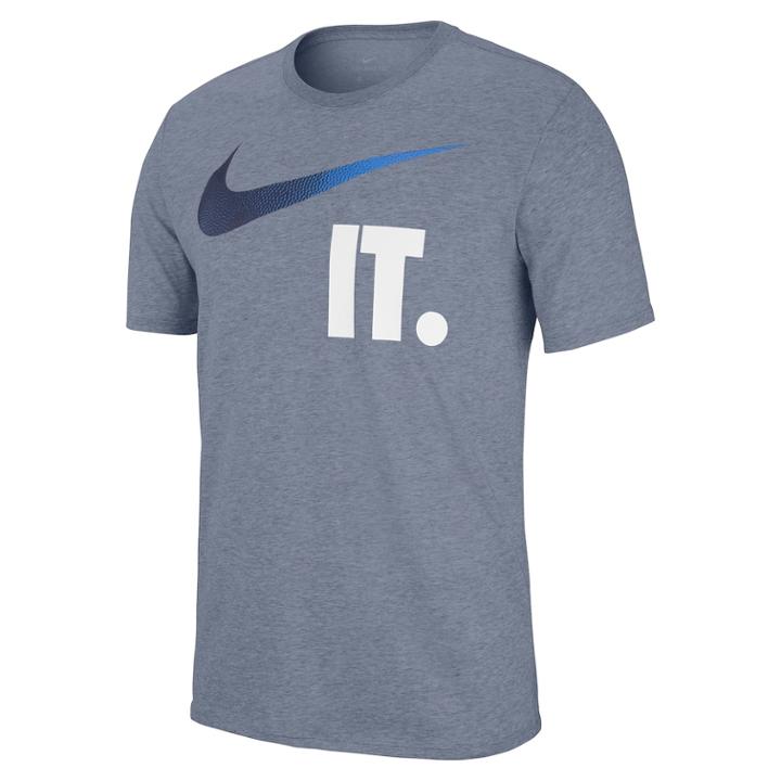 Big & Tall Nike Dry Check It Tee, Men's, Size: Xxl Tall, Turquoise/blue (turq/aqua)