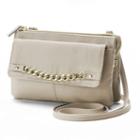 Apt. 9&reg; Curb-chain Crossbody Bag, Women's, White Oth