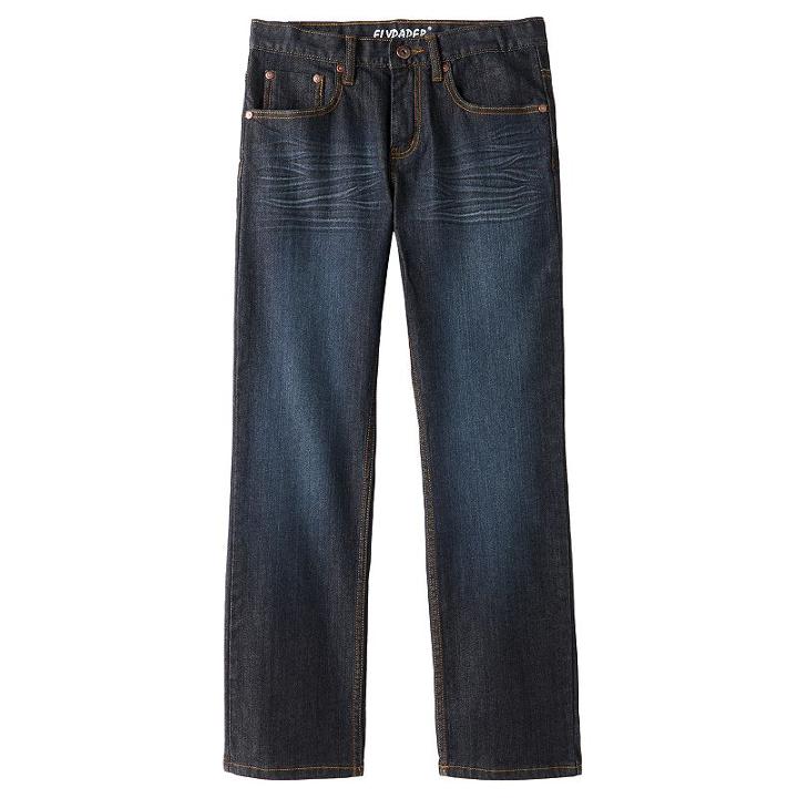 Boys 8-20 Flypaper Embossed Stretch Skinny Jeans, Boy's, Size: 10, Med Grey