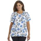 Plus Size Croft & Barrow&reg; Essential Crewneck Tee, Women's, Size: 1xl, Natural