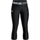 Girls 7-16 Under Armour Heatgear Solid Capri Leggings, Size: Xl, Black