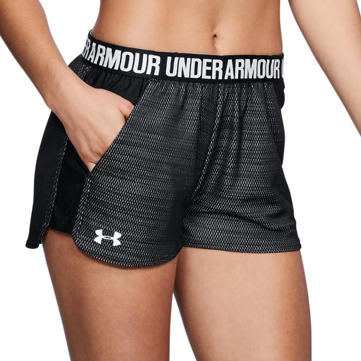 Women's Under Armour Play Up Novelty Shorts, Size: Xl, Black