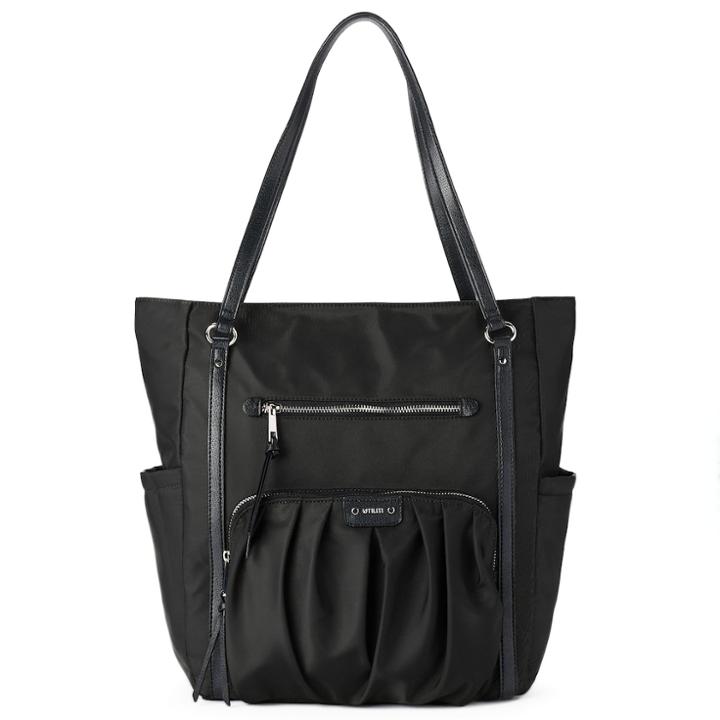 Utiliti Pleated Pocket Tote, Women's, Black