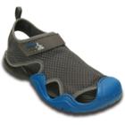 Crocs Swiftwater Men's Sport Sandals, Size: 10, Grey