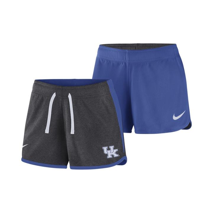 Women's Nike Kentucky Wildcats Dri-fit Touch Shorts, Size: Xl, Grey