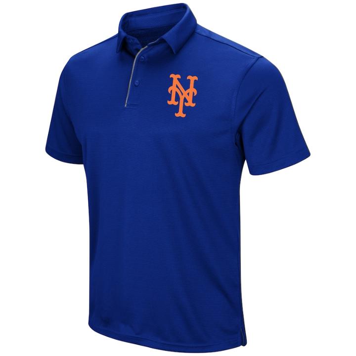 Men's Under Armour New York Mets Tech Polo Shirt, Size: Small, Brt Blue