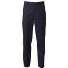 Men's Croft & Barrow&reg; Classic-fit Flat-front No-iron Stretch Pants, Size: 36x32, Blue (navy)