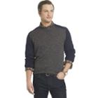 Big & Tall Arrow Classic-fit Colorblock Fleece Sweater, Men's, Size: Xl Tall, Med Grey