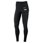 Women's Nike Arkansas Razorbacks Dri-fit Leggings, Size: Small, Black