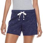 Juniors' So&reg; Fold-over Midi Shorts, Girl's, Size: Xl, Drk Purple