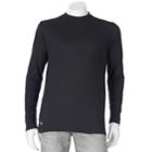 Men's Heat Holders Comfort Stretch Base Layer Performance Crewneck Tee, Size: Large, Black