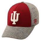 Adult Top Of The World Indiana Hoosiers Pressure One-fit Cap, Med Red