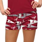 Women's Loudmouth Alabama Crimson Tide Golf Shorts, Size: 8, Red