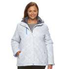 Plus Size Free Country Faux-fur 3-in- 1 Systems Jacket, Women's, Size: 1xl, White
