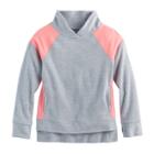 Girls 7-16 & Plus Size So&reg; Microfleece Cowlneck Pullover, Size: 14 1/2, Med Grey