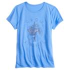 Girls 7-16 & Plus Size Mudd&reg; Graphic Tee, Size: 14, Med Blue