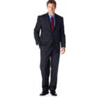 Men's Haggar&reg; Classic-fit Navy Pinstripe Suit Jacket, Size: 40 Short, Blue