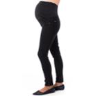 Maternity Pip & Vine By Rosie Pope Full Belly Panel Skinny Jeans, Women's, Size: L-mat, Black