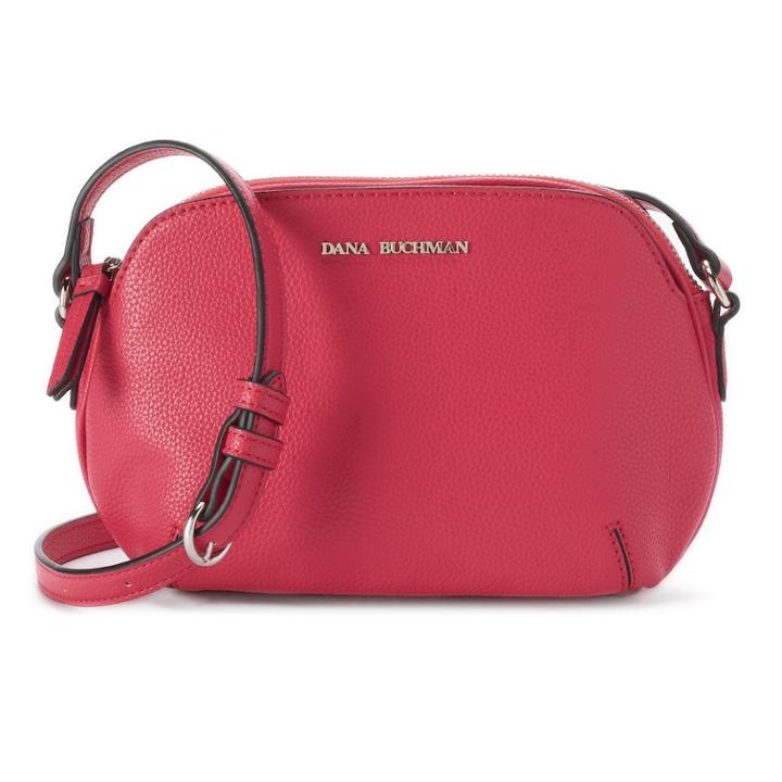 Dana Buchman Chickadee Dome Crossbody Bag, Women's, Dark Pink