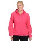 Plus Size Champion Hooded Fleece Jacket, Women's, Size: 1xl, Pink