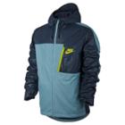 Men's Nike Advanced 15 Woven Hooded Jacket, Size: Xl, Dark Blue