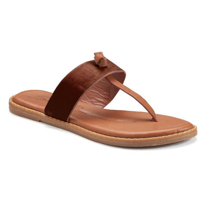 Seven7 Navo Women's Sandals, Girl's, Size: 6, Dark Brown