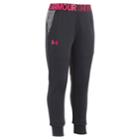 Girls 4-6x Under Armour Logo Jogger Pants, Size: 5, Black