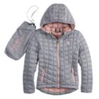 Girls 7-16 Reebok Packable Glacier Shield Midweight Jacket, Size: 7-8, Silver