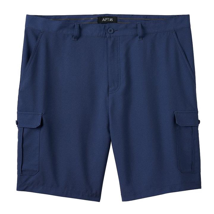 Big & Tall Apt. 9&reg; Stretch Hybrid Cargo Shorts, Men's, Size: 50, Blue