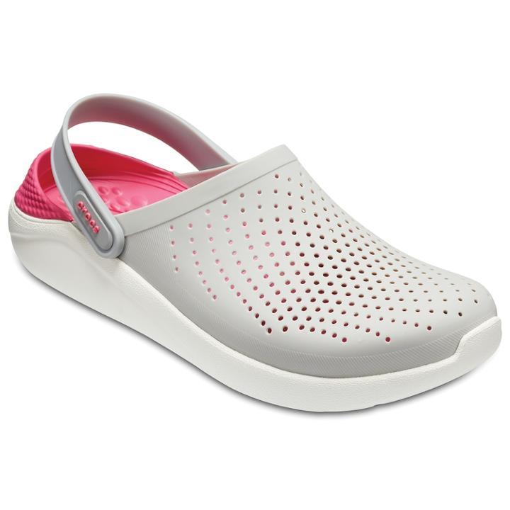 Crocs Literide Adult Clogs, Adult Unisex, Size: M7w9, White