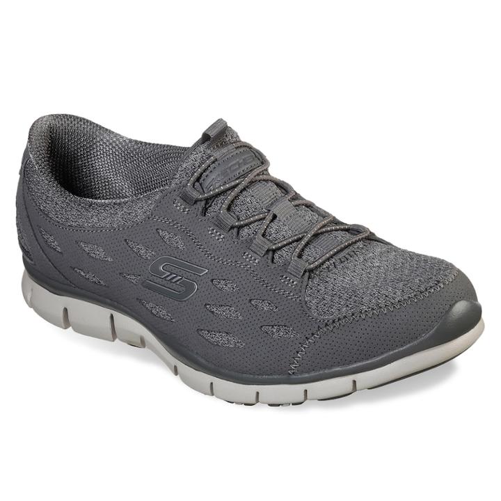 Skechers Gratis Cozy N Carefree Women's Shoes, Size: 9, Dark Grey