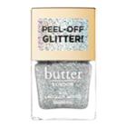 Butter London Glazen Peel Off Glitter Nail Lacquer, Silver