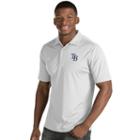 Men's Antigua Tampa Bay Rays Inspire Polo, Size: Medium, White