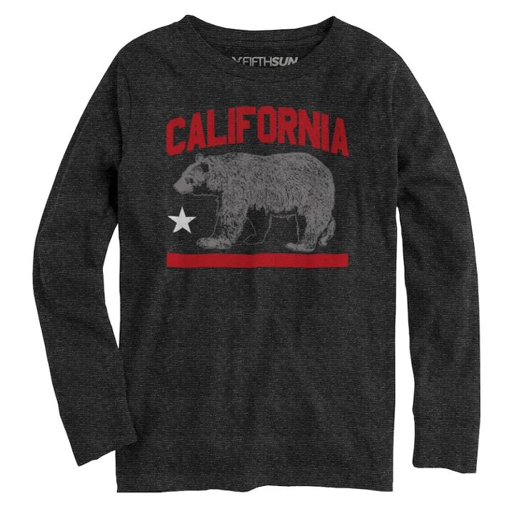 Boys 8-20 Cali Bear Tee, Size: Medium, Oxford