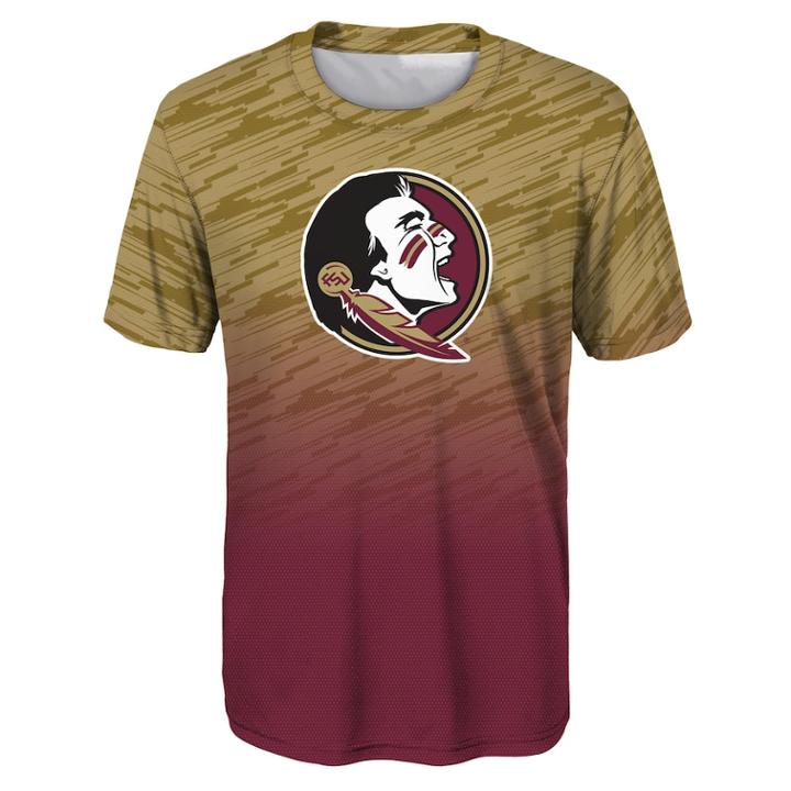 Boys 8-20 Florida State Seminoles Propulsion Tee, Size: Xl 18-20, Beige