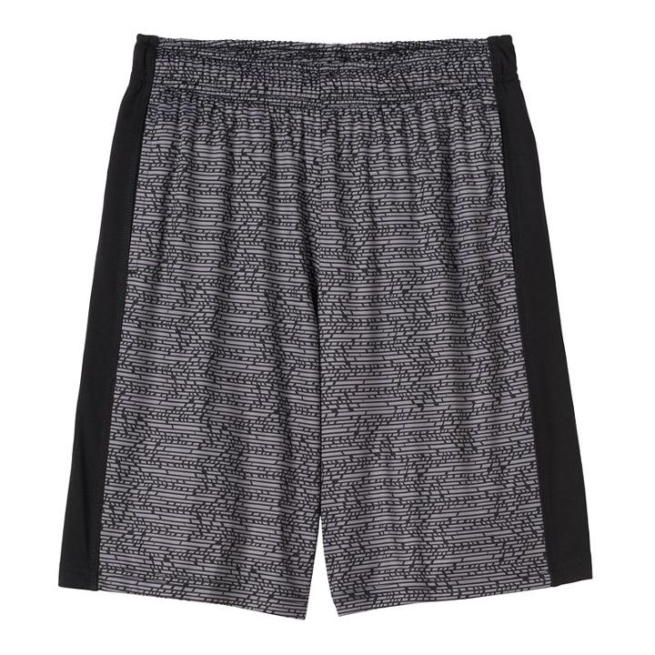 Boys 8-20 Tek Gear&reg; Sky Striped Performance Athletic Shorts, Boy's, Size: Xl(18/20), Dark Grey