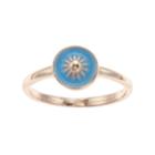 Lc Lauren Conrad Blue Sun Ring, Women's, Size: 7