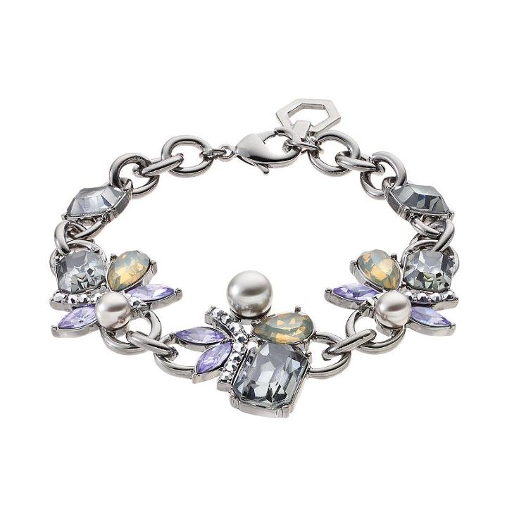 Simply Vera Vera Wang Stone Cluster Bracelet, Women's, Purple Oth