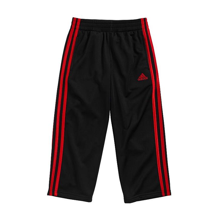 Boys 4-7x Adidas Impact Tricot Pants, Size: 5, Black